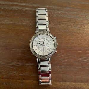Michael Kors silver watch